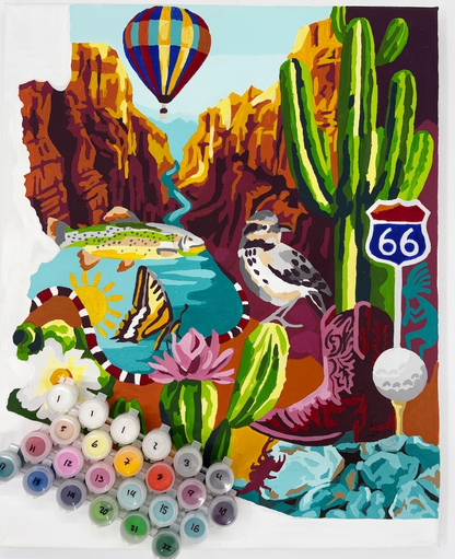 Arizona Paint by Number Kit