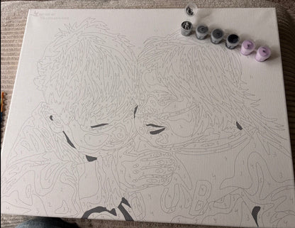 Double Person Paint by Number Kit