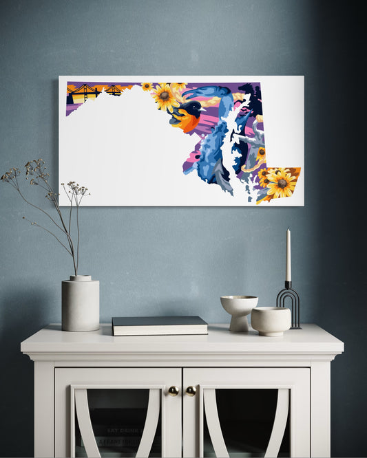 Maryland Paint by Number Kit