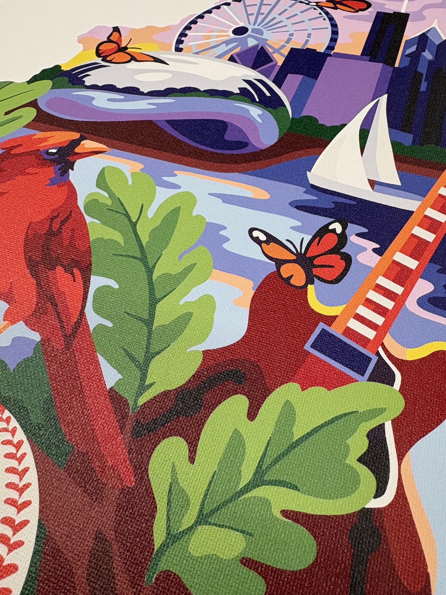 Illinois Paint by  Number Kit