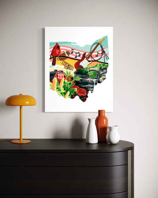 Ohio Paint by Number Kit
