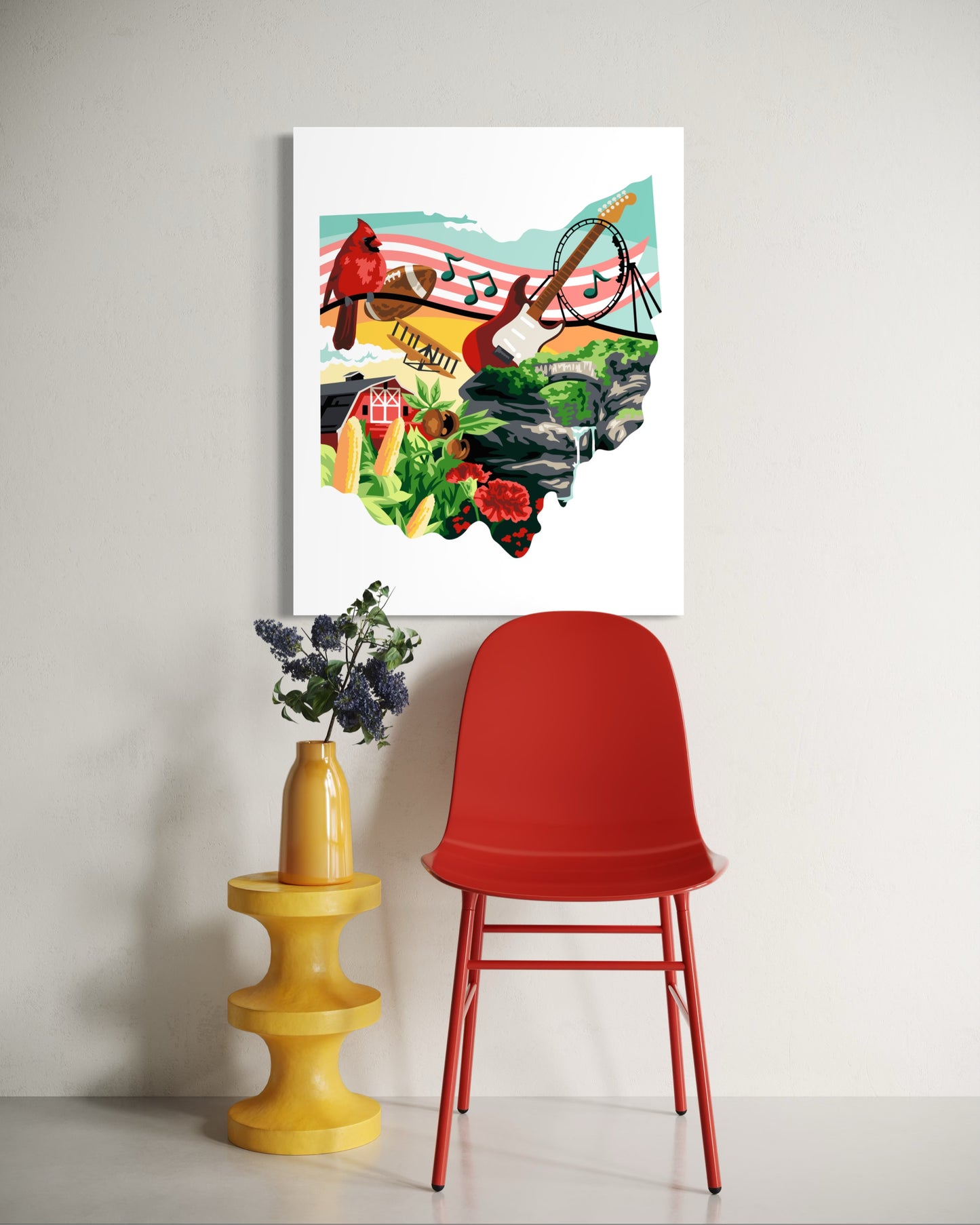 Ohio Paint by Number Kit
