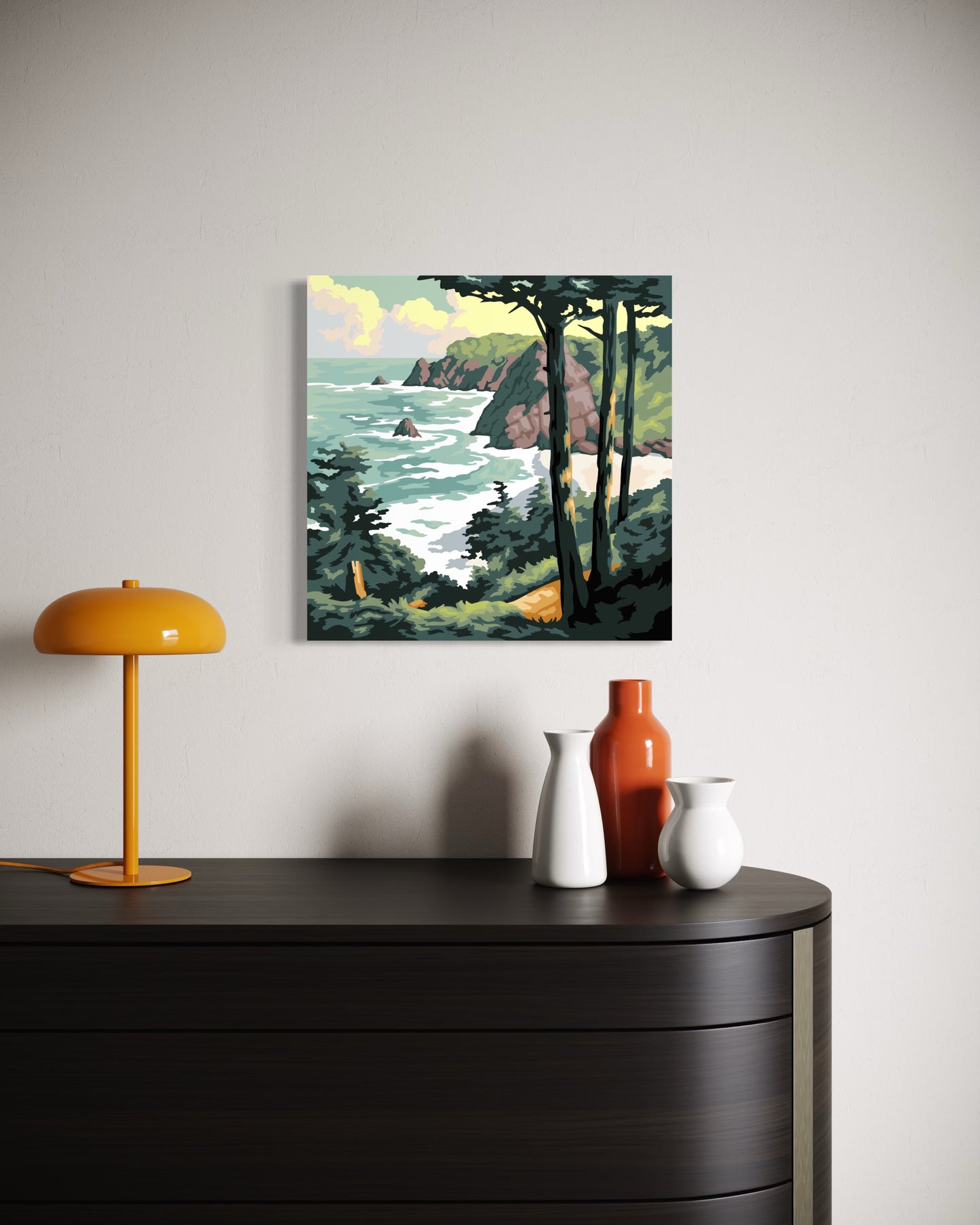 Oregon Coast Paint by Number Kit
