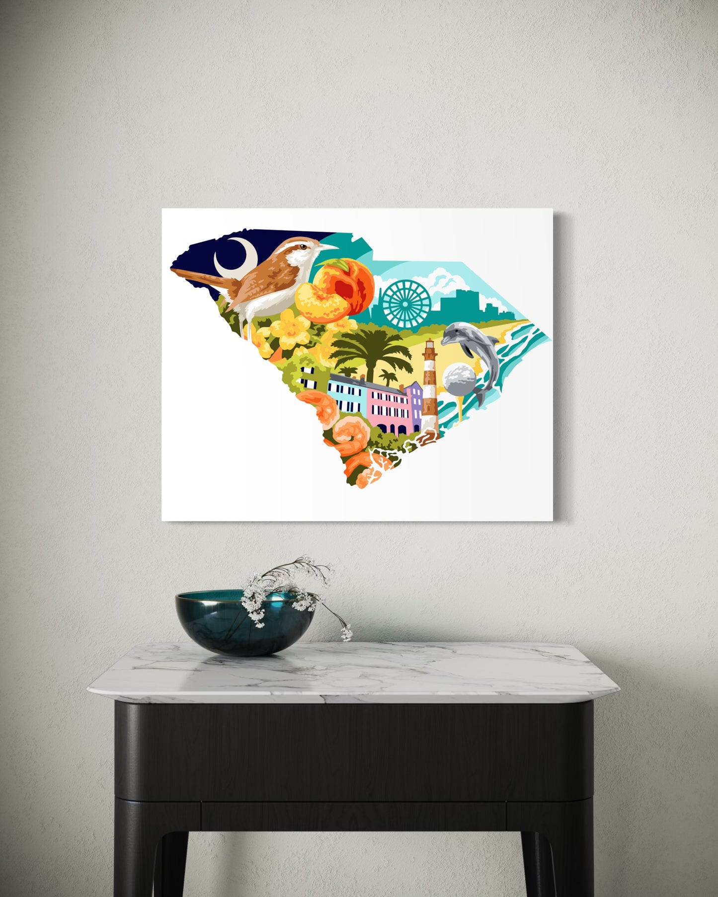 South Carolina Paint by Number Kit