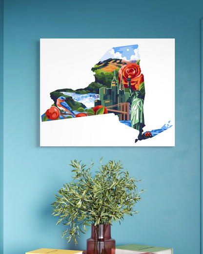New York Paint by Number Kit