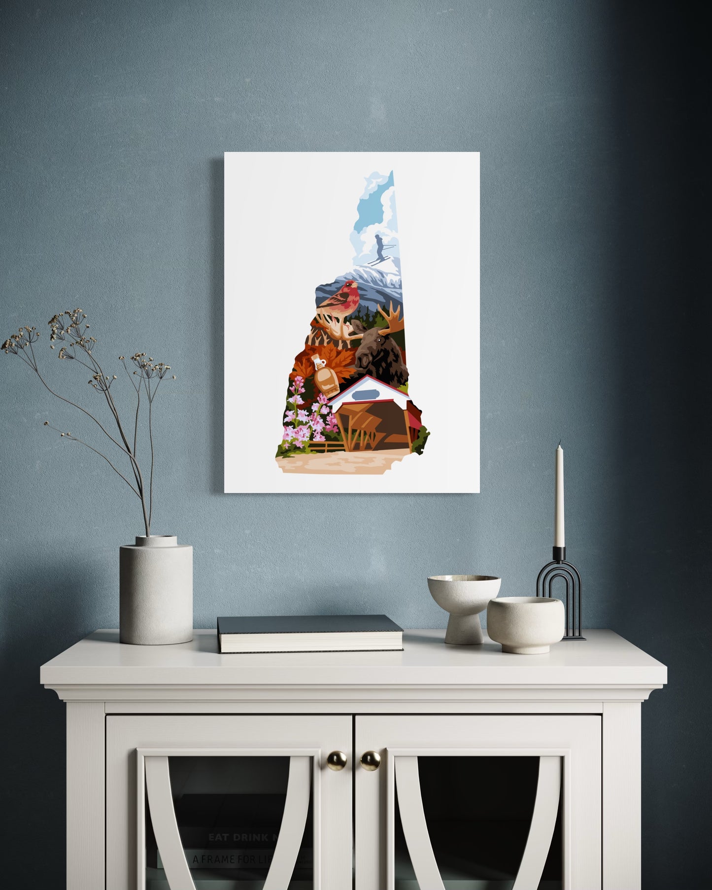 New Hampshire Paint by Number Kit