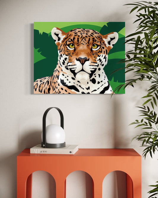 Jaguar Paint by Number Kit