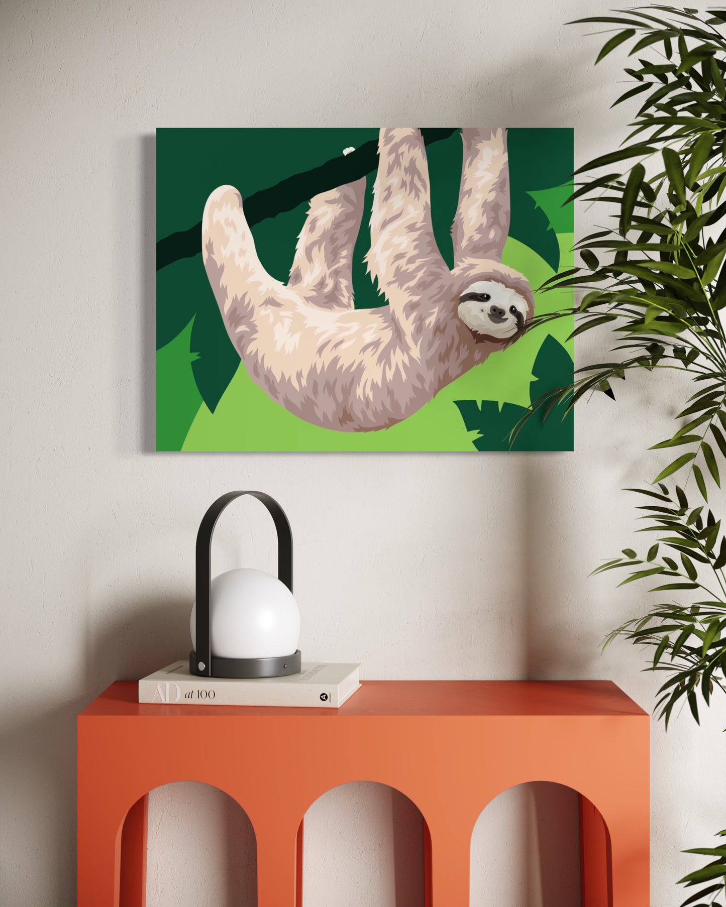 Sloth Paint by Number Kit