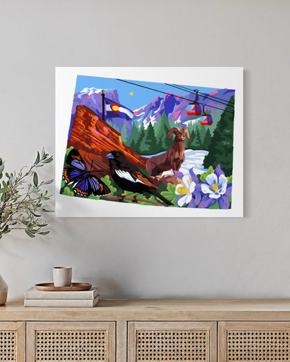 Colorado Paint by Number Kit