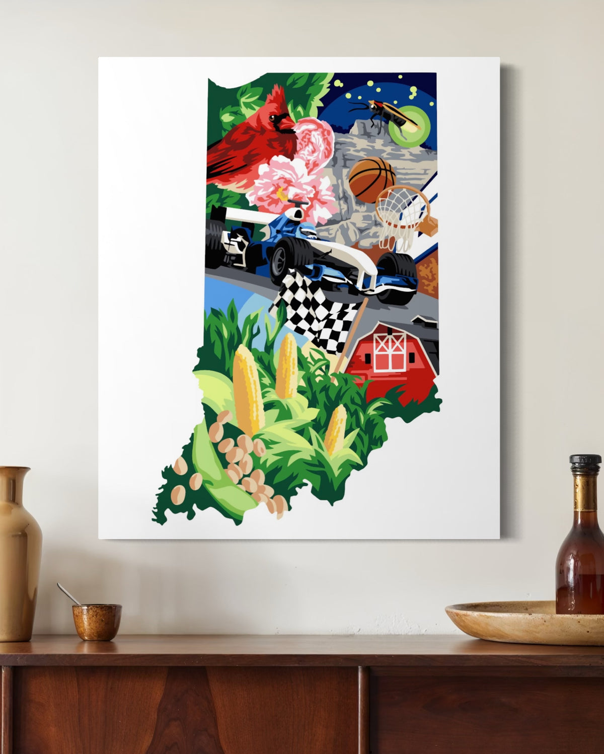 Indiana Paint by Number Kit
