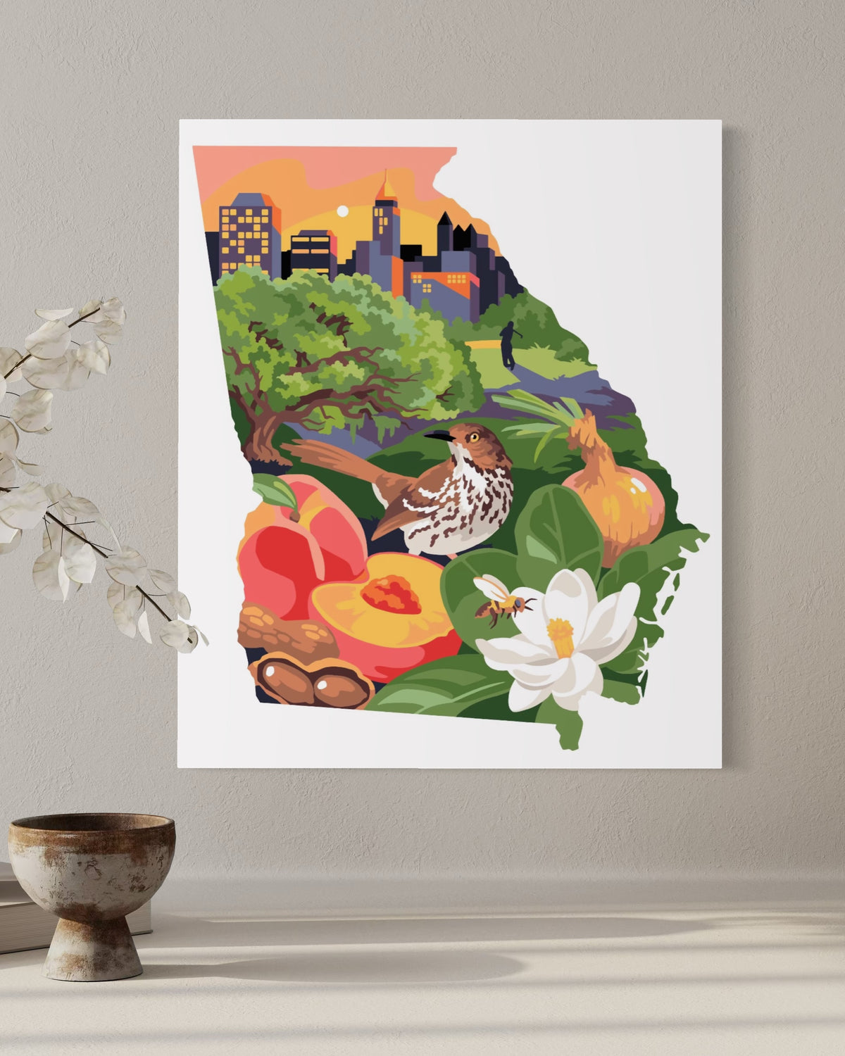 Georgia Paint by Number Kit