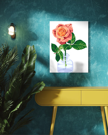 Rose Paint by Number Kit