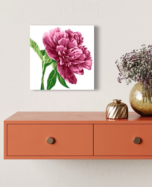 Peony Paint by Number Kit