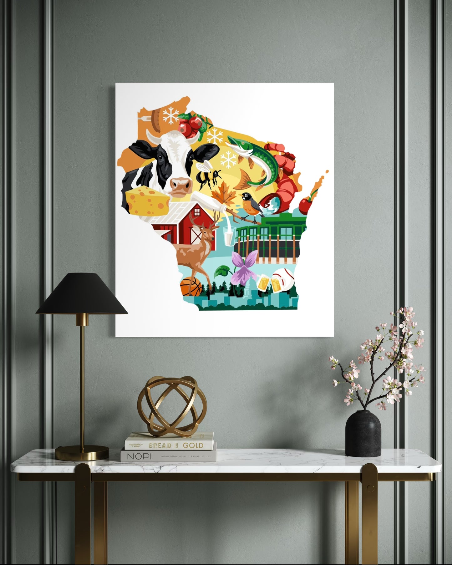 Wisconsin Paint by Number Kit